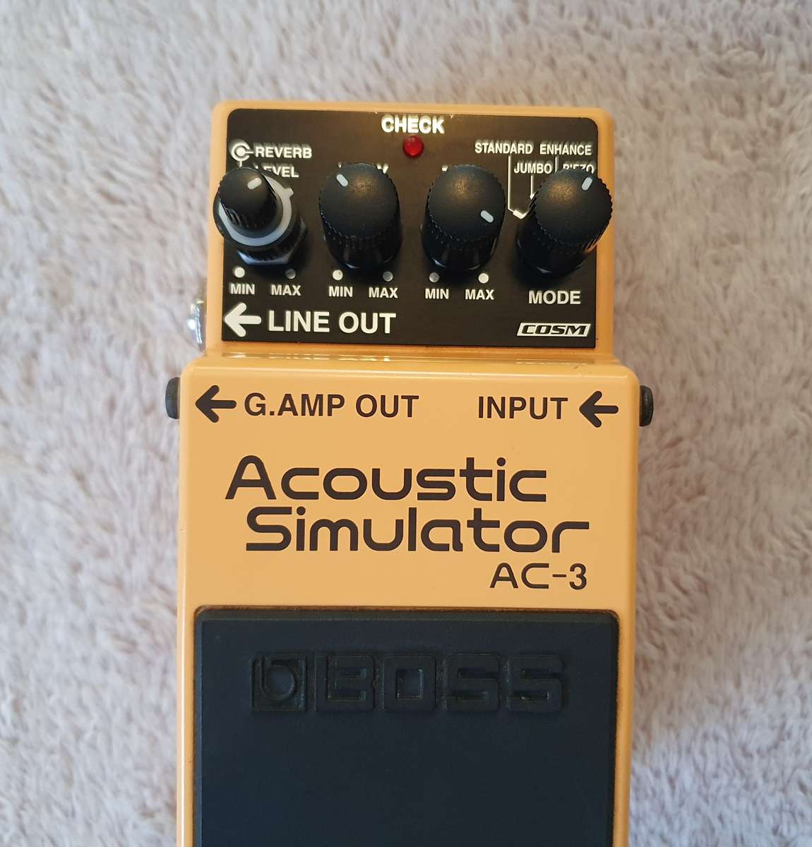 Boss AC-3 Acoustic Simulator Guitar Pedal