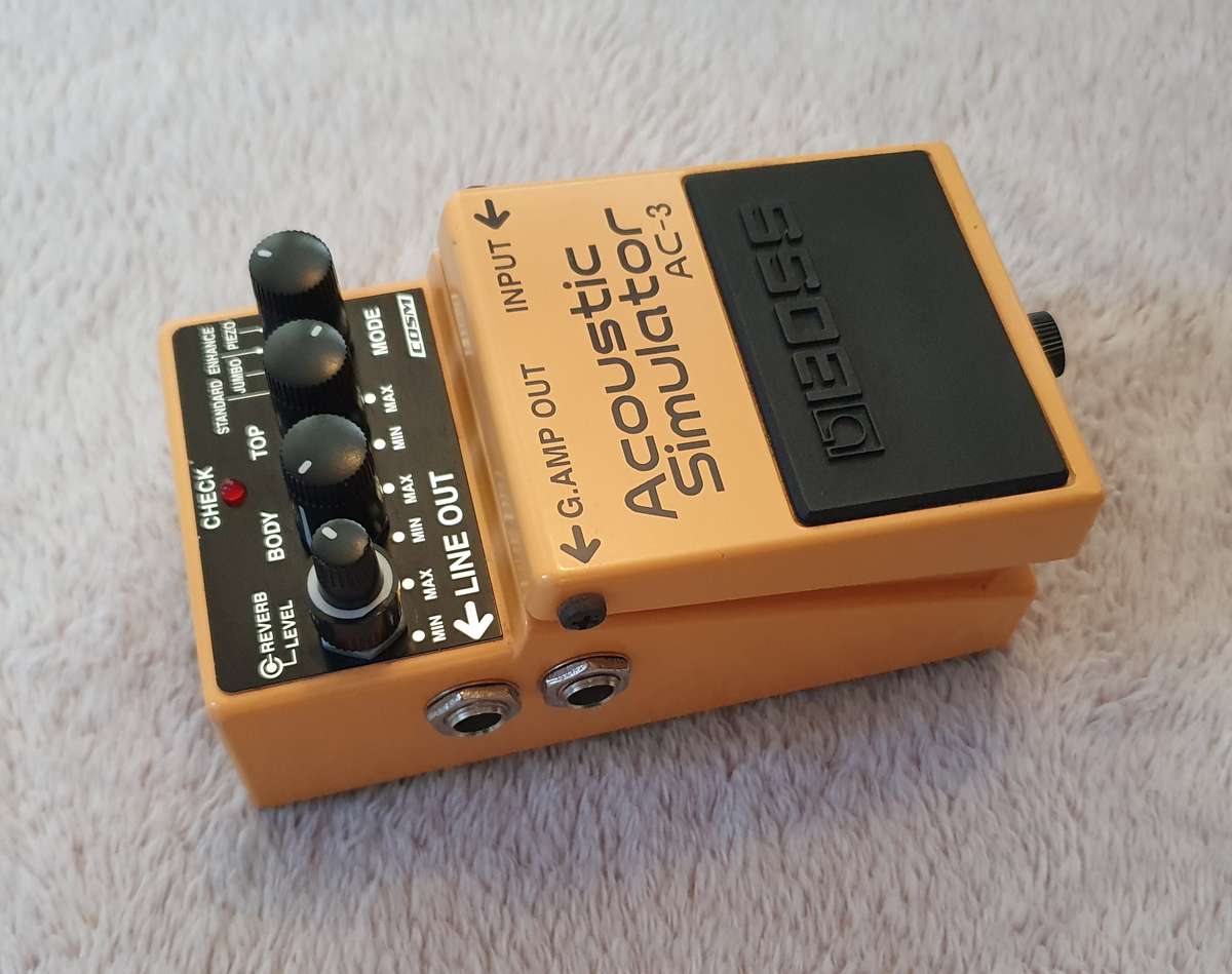 Boss AC-3 Acoustic Simulator Guitar Pedal