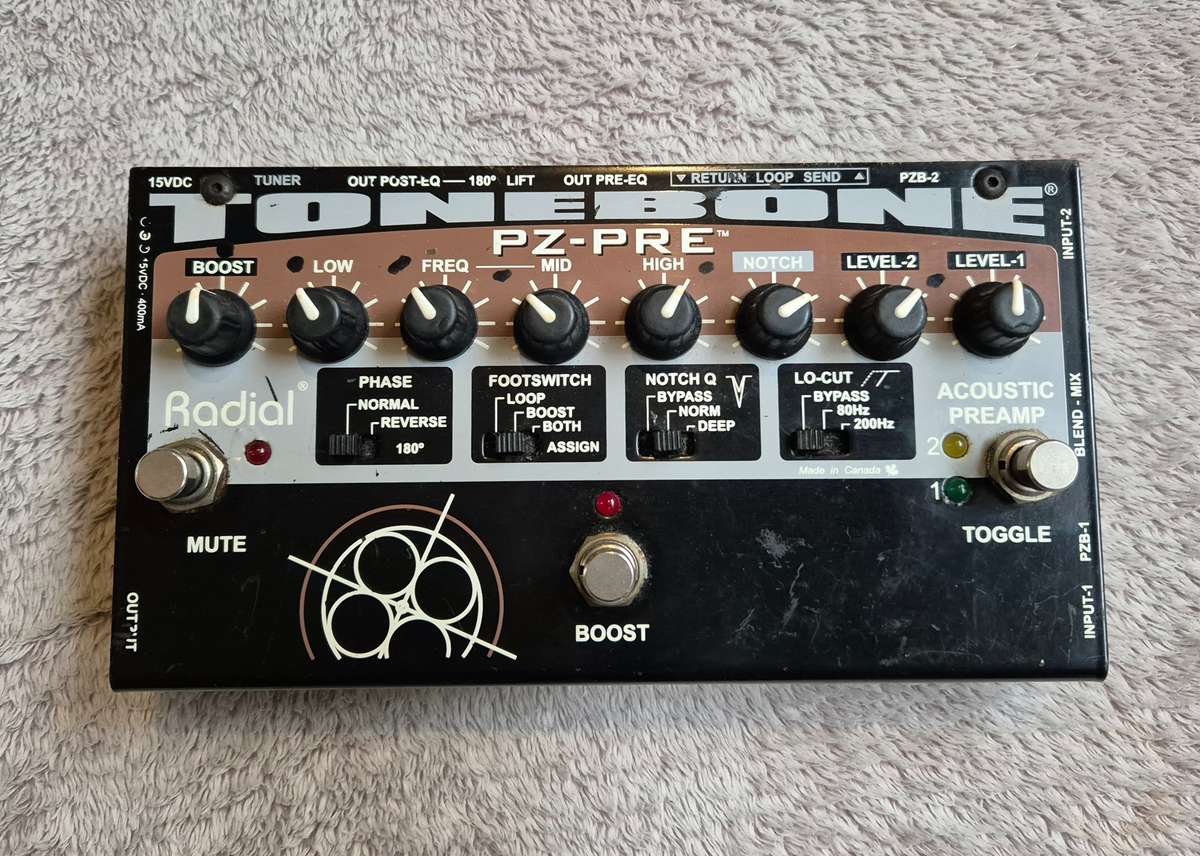 Radial Tonezone PZ-Pre Acoustic PreAmp and DI