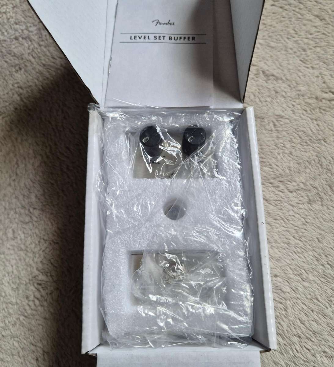 (New) Fender Level Set Buffer Guitar Pedal