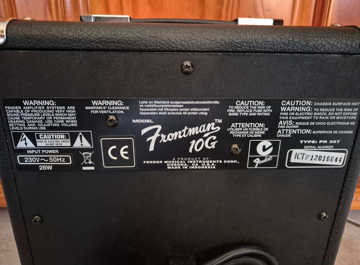 Fender Frontman 10G Guitar Amp