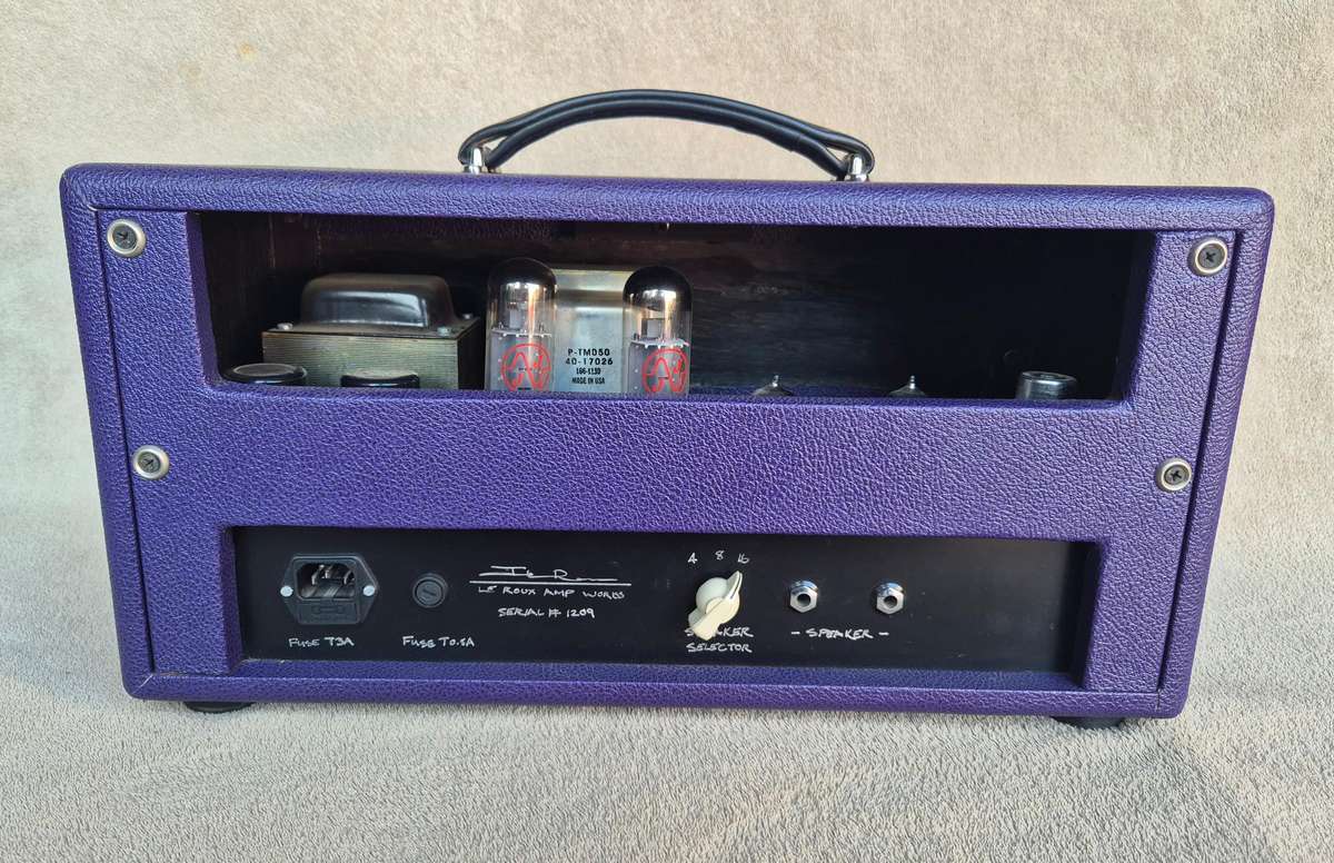 LeRoux Amp Works 50W Marshall Plexi Replica Valve Amp