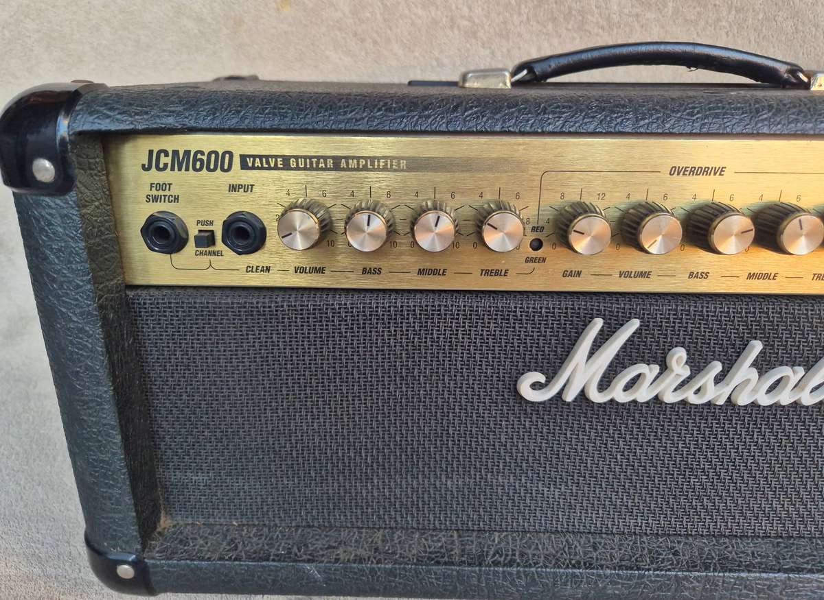 Vintage Marshall JCM600 Valve Amp Head - UK Made