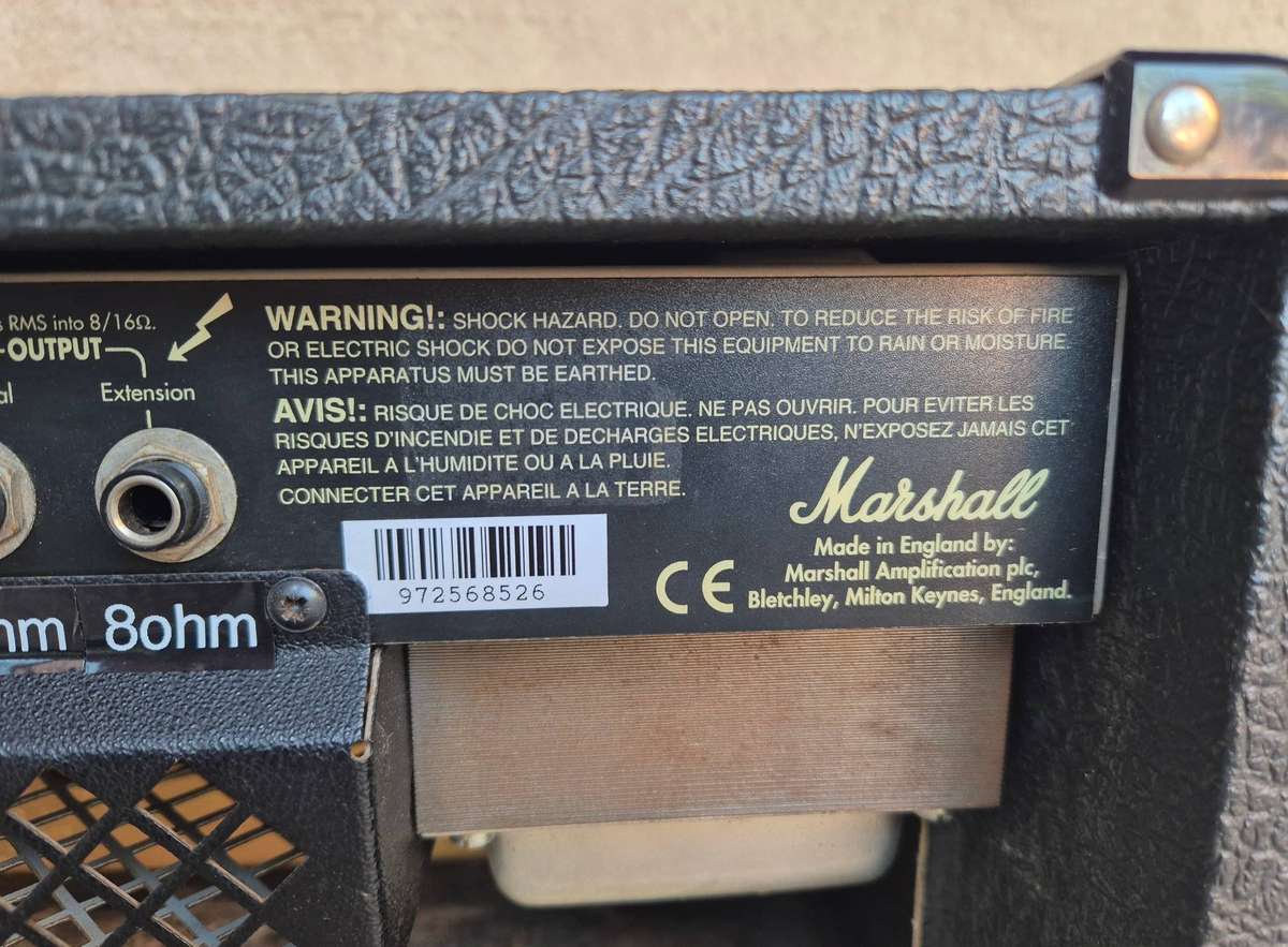 Vintage Marshall JCM600 Valve Amp Head - UK Made