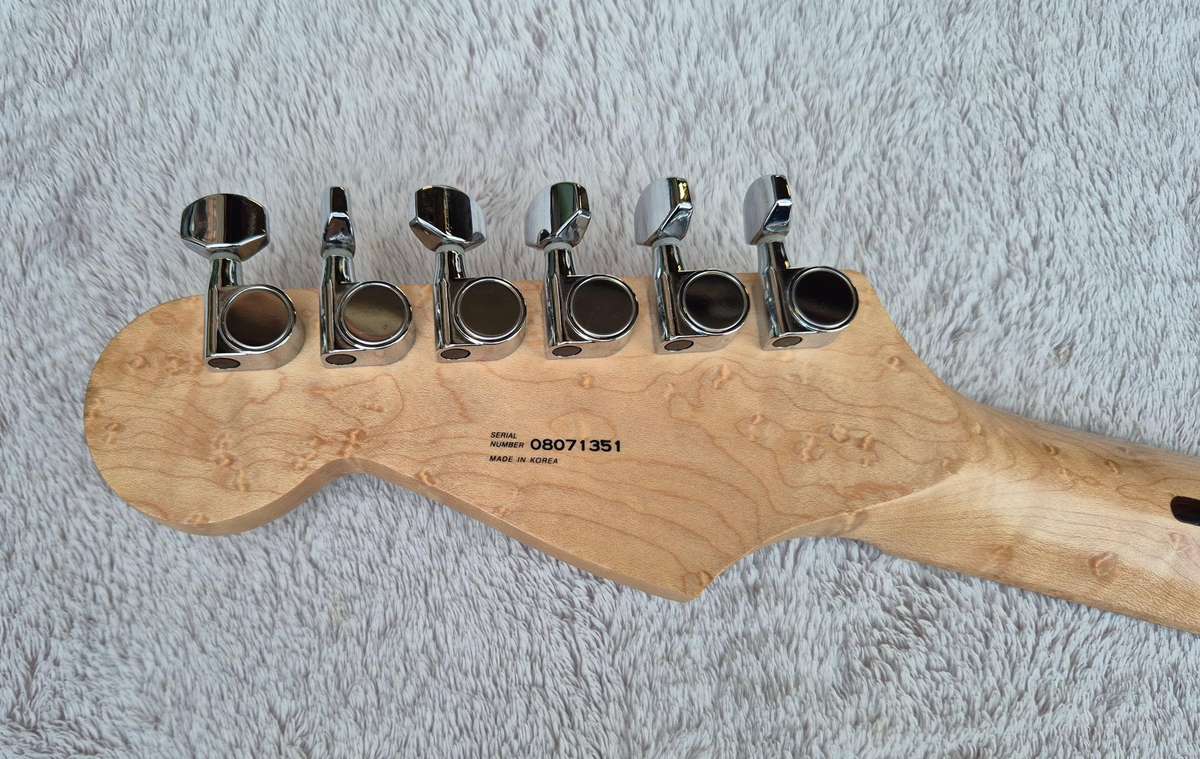 Fender Stratocaster Korean Black Electric Guitar