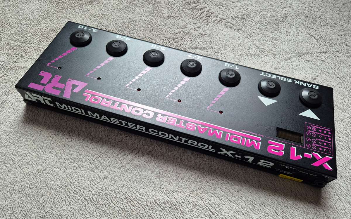 ART X12 Master Midi Control - Foot Controller