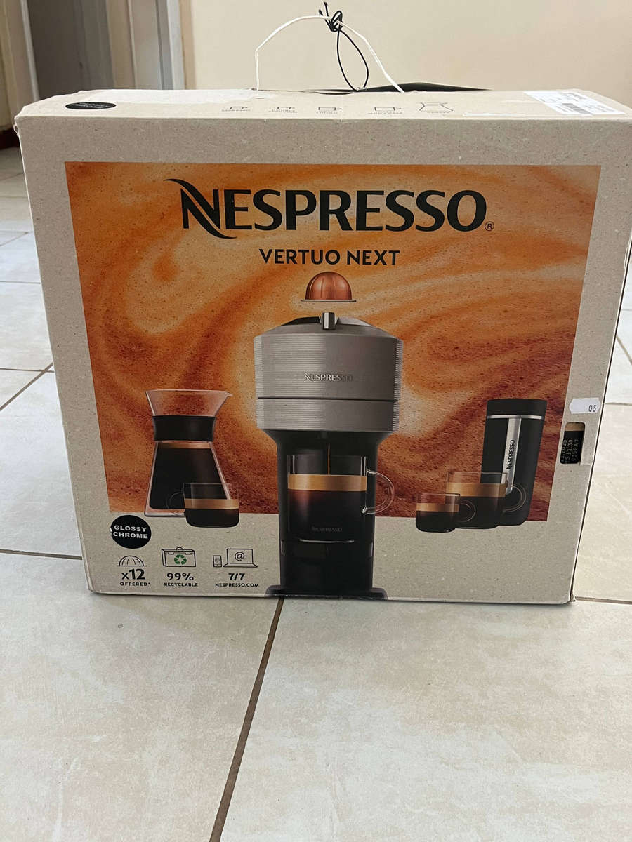 Nespresso Virtue Next - Glossy Chrome (with R500 voucher)