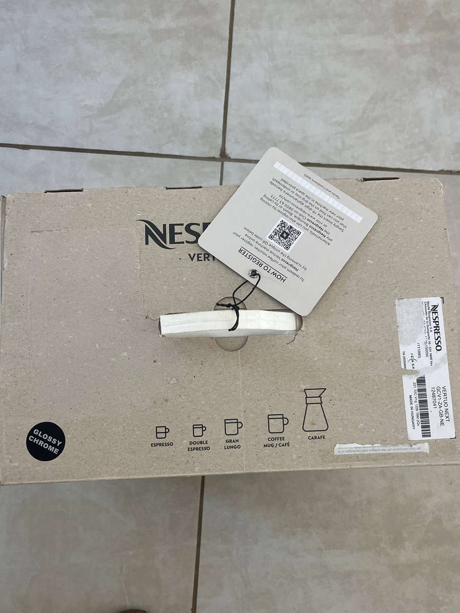 Nespresso Virtue Next - Glossy Chrome (with R500 voucher)