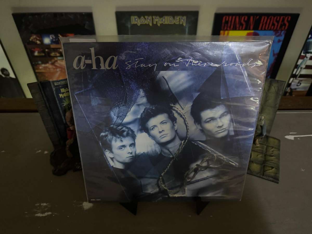 A-ha- Stay on These Roads vinyl record ( VG+)