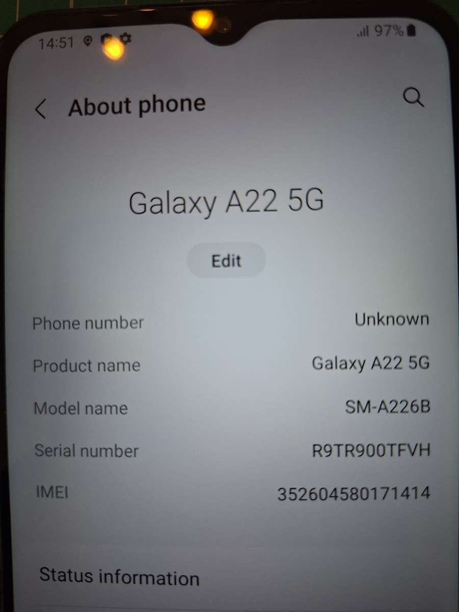 Samsung Galaxy A22 5G