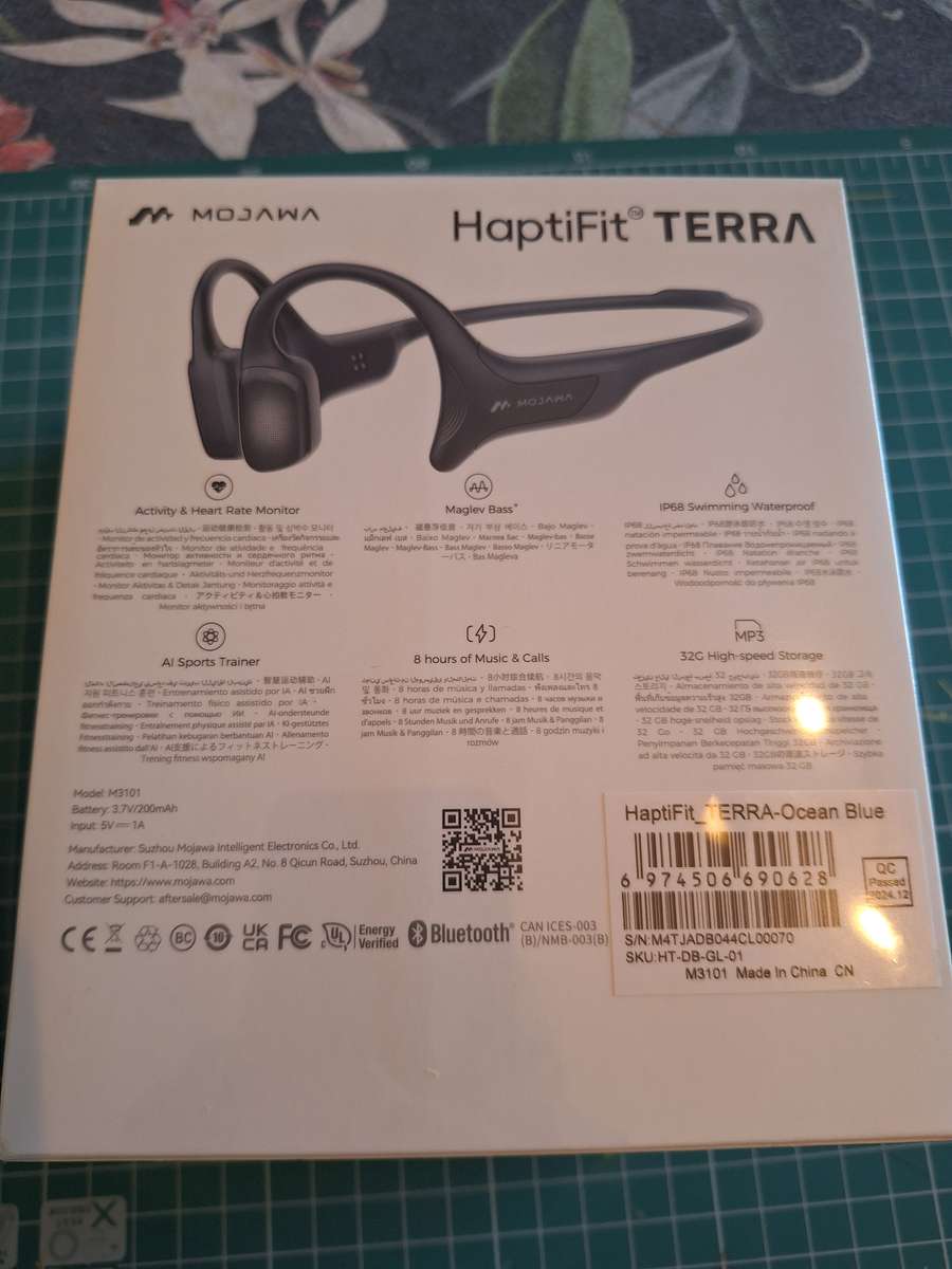 Mojawa HaptiFit Terra Smart Sports Headphones
