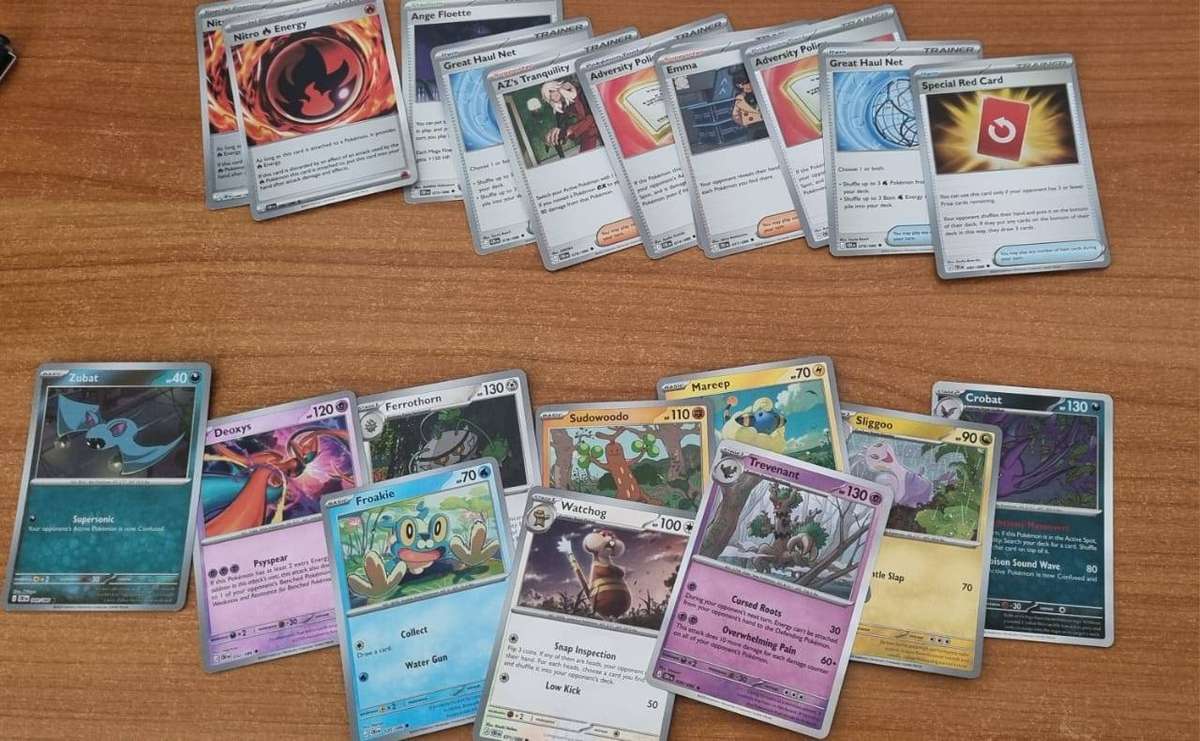 Collection of pokemon cards