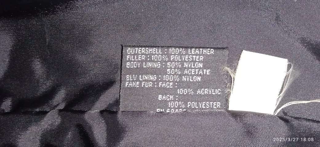 Wilsons Leather Black Hooded Mid-Length Jacket with Faux Fur Trim Hood