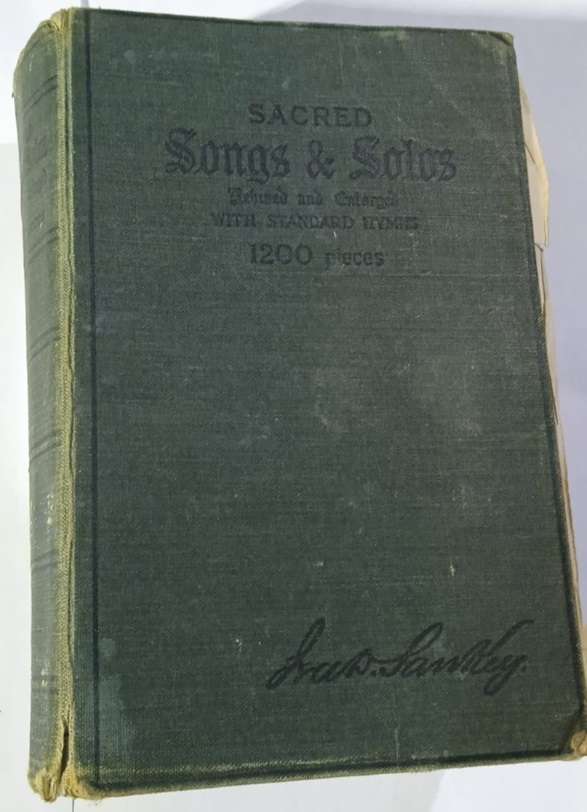 Sacred songs and solos book