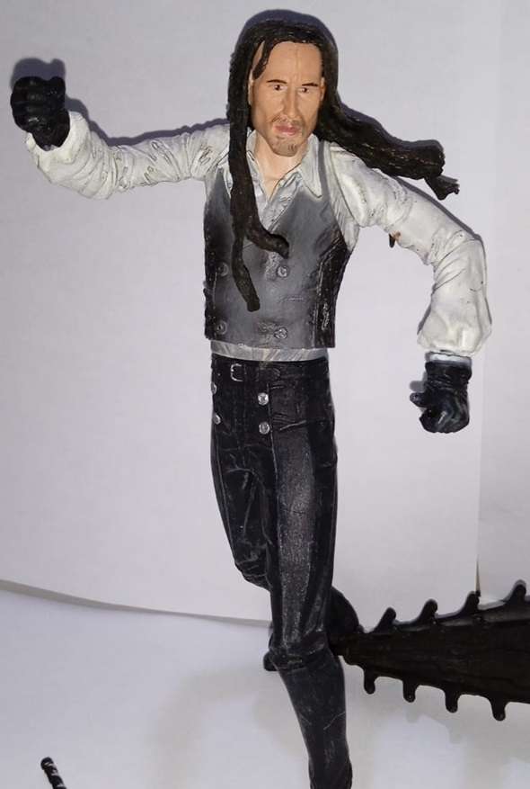 The Crow vs Top Dollar Rooftop Battle Set (Neca, 2005)