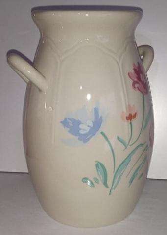 Ceramic vase with handles