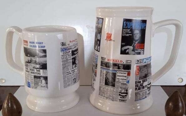 Times Media printed mugs
