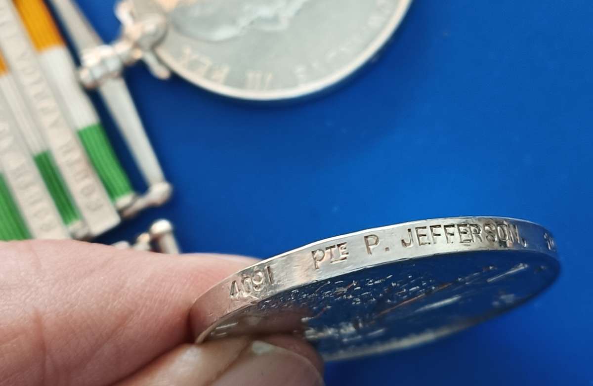 ANGLO BOER WAR, WW1 - DEFENCE OF LADYSMITH, 2nd SAI  - FULL SIZE