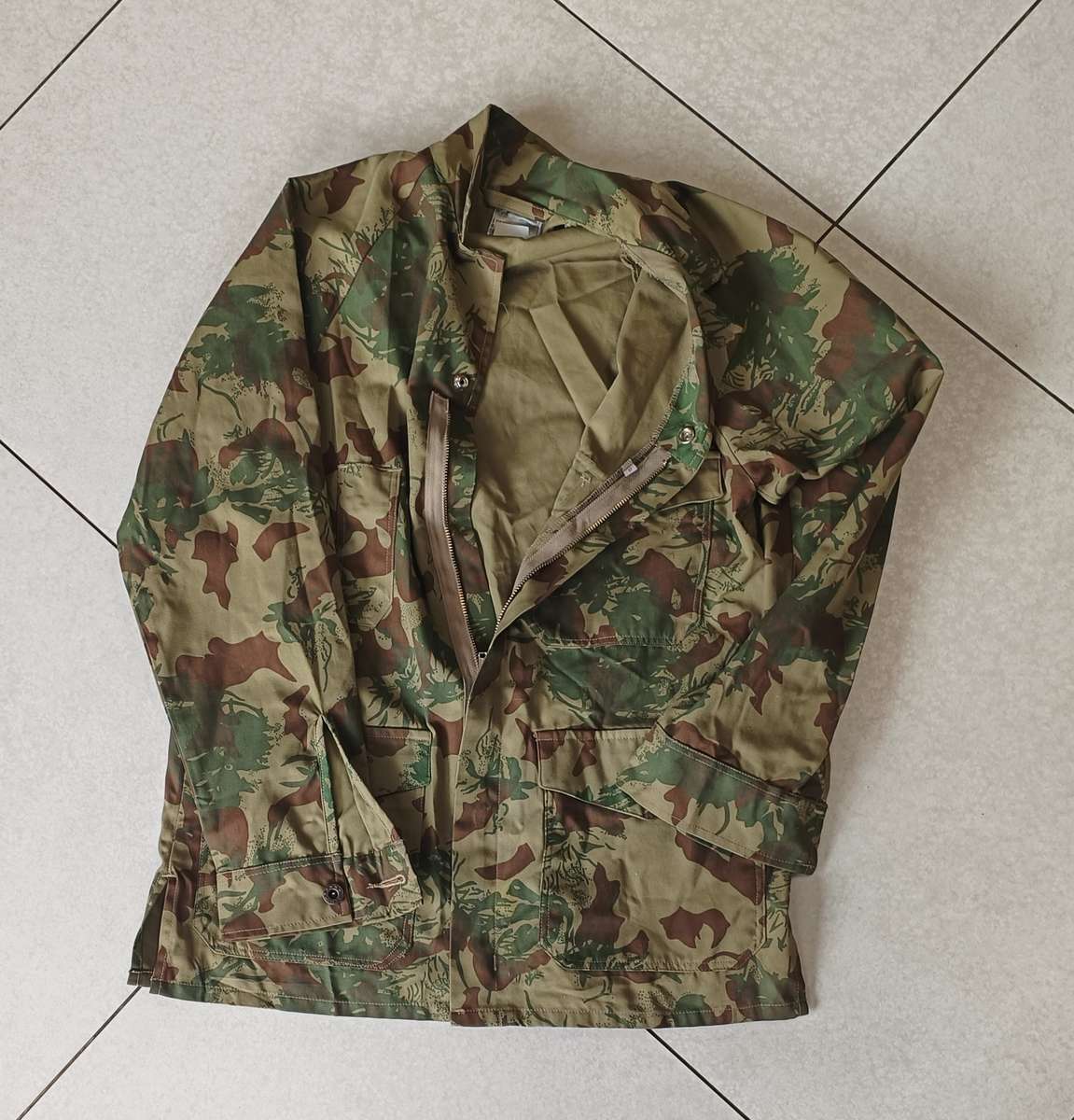 SADF - SWAPOL/KOEVOET MECHANIC CAMO JACKET