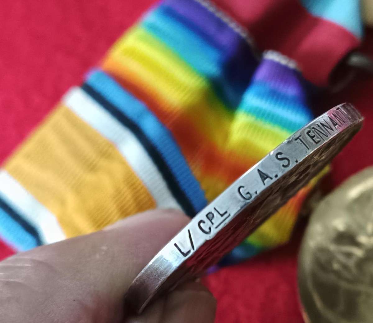 WW1 &2 - L/CPL G.A.S. TENNANT - 1st SAI - FULL SIZE