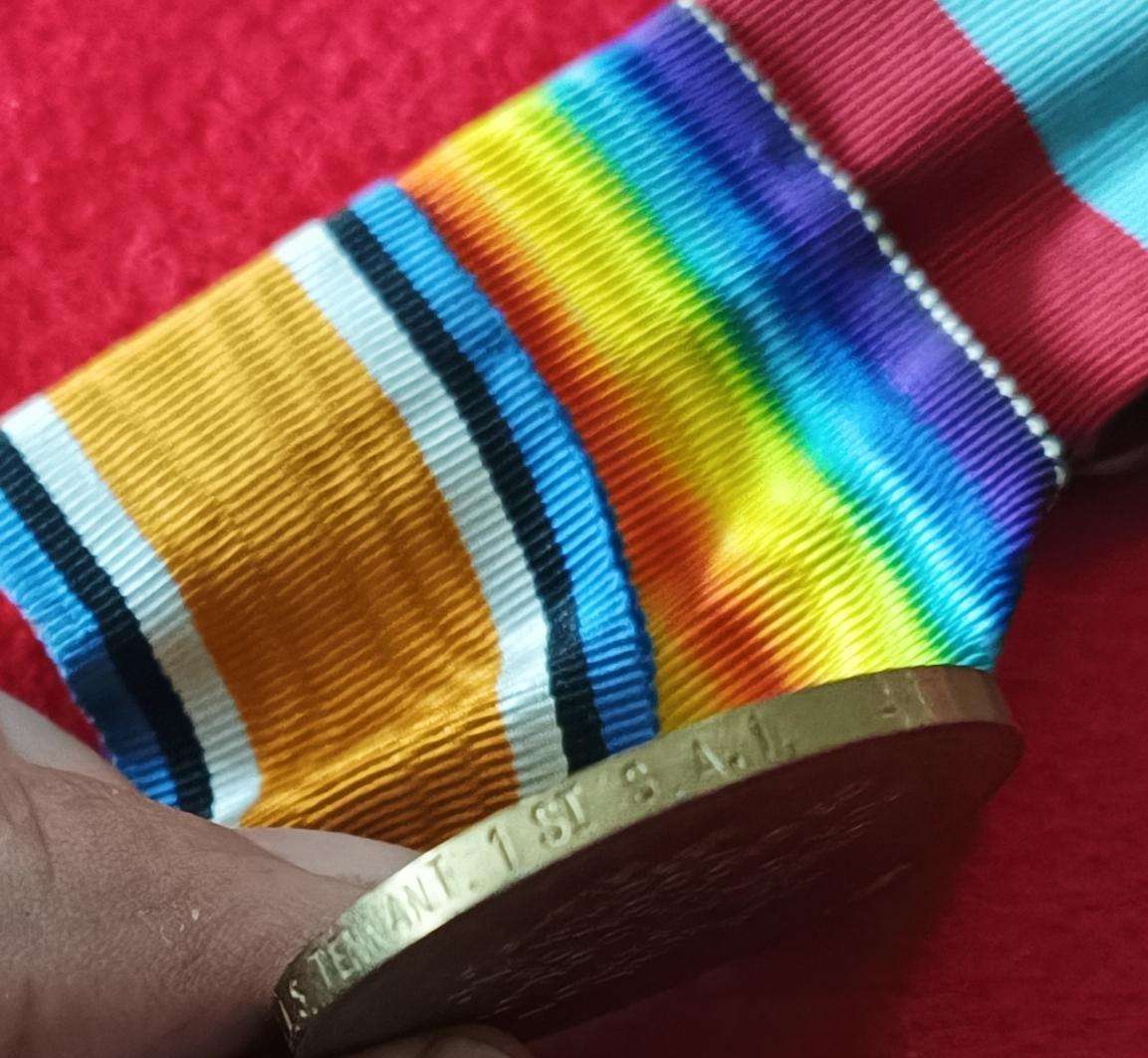 WW1 &2 - L/CPL G.A.S. TENNANT - 1st SAI - FULL SIZE