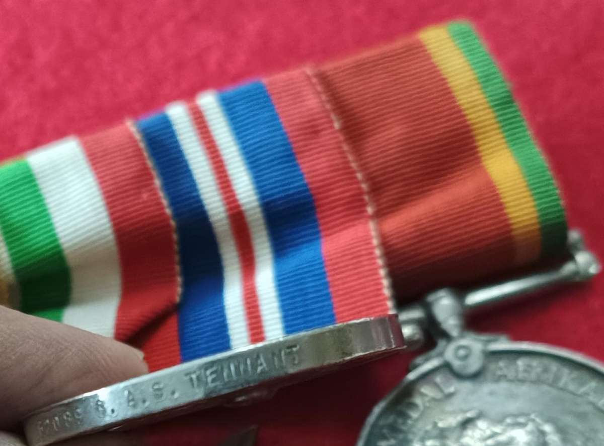 WW1 &2 - L/CPL G.A.S. TENNANT - 1st SAI - FULL SIZE