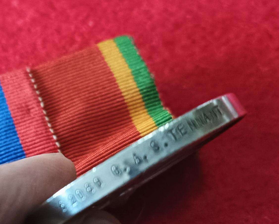 WW1 &2 - L/CPL G.A.S. TENNANT - 1st SAI - FULL SIZE