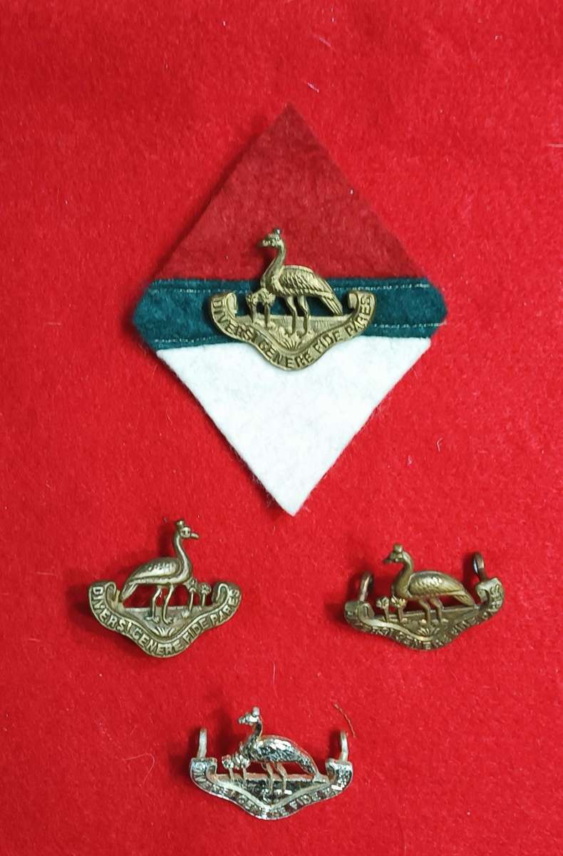 NORTHERN RHODESIA - NORTHERN RHODESIA REGIMENT - HAT BADGES  (1930s - 1964)