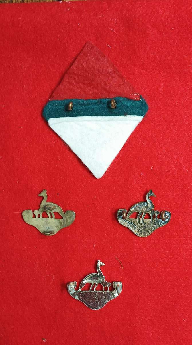 NORTHERN RHODESIA - NORTHERN RHODESIA REGIMENT - HAT BADGES  (1930s - 1964)