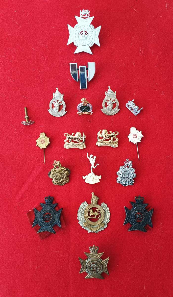 RHODESIA - BADGE LOT - 1970 TO 1980
