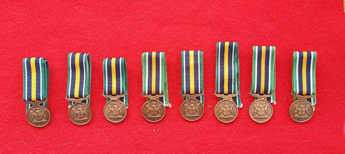 SADF - DE WET MEDAL - MINIATURE