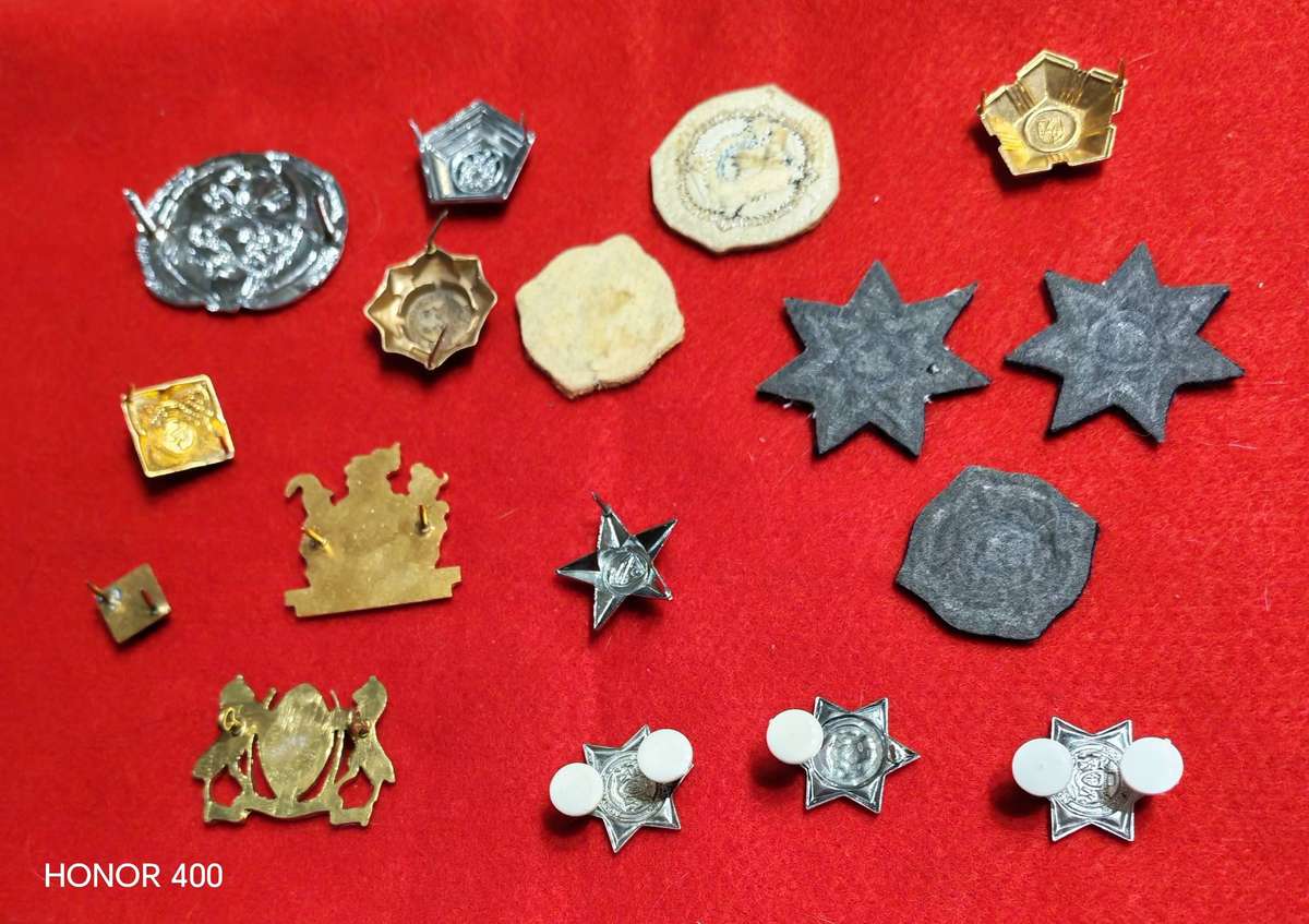 SADF - HOMELANDS RANKS LOT