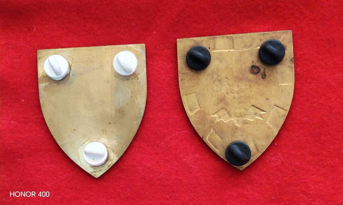 SADF - I SAI 1980s - METAL SHOULDER FLASH - TYPE 3