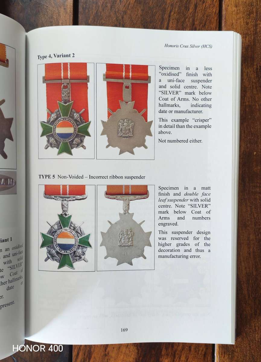 SADF - HONORIS CRUX SILVER - FULL SIZE  WITH PROVENANCE