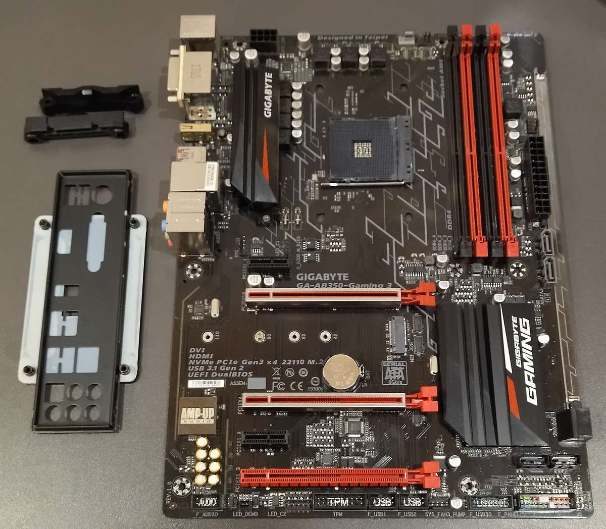 Gigabyte GA-AB350-Gaming 3 AM4 Ryzen Motherboard