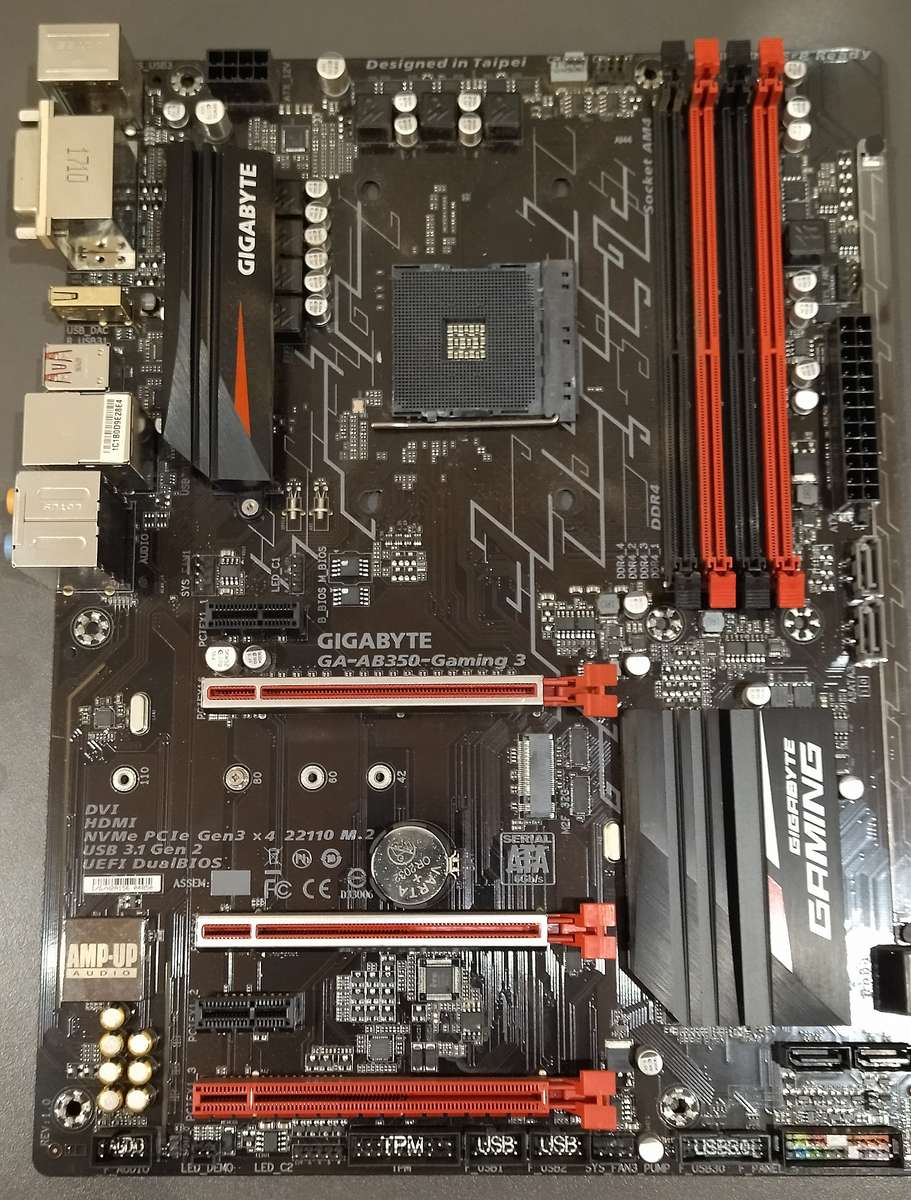 Gigabyte GA-AB350-Gaming 3 AM4 Ryzen Motherboard