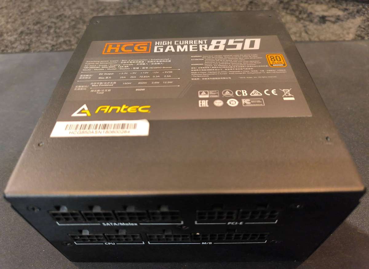 850W Power Supply - Antec HCG Modular-PSU