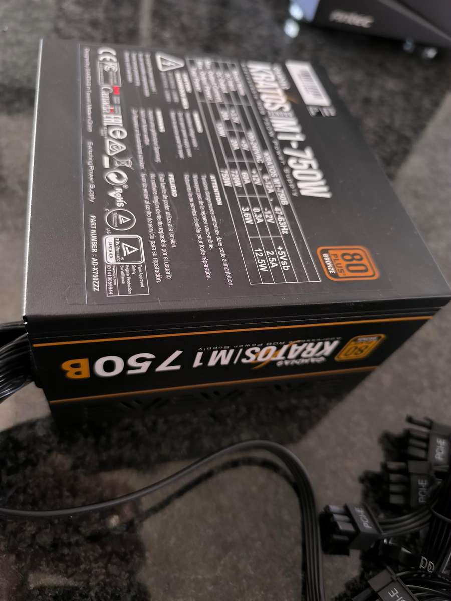 750W Power Supply - Gamdias KRATOS M1 750B RGB