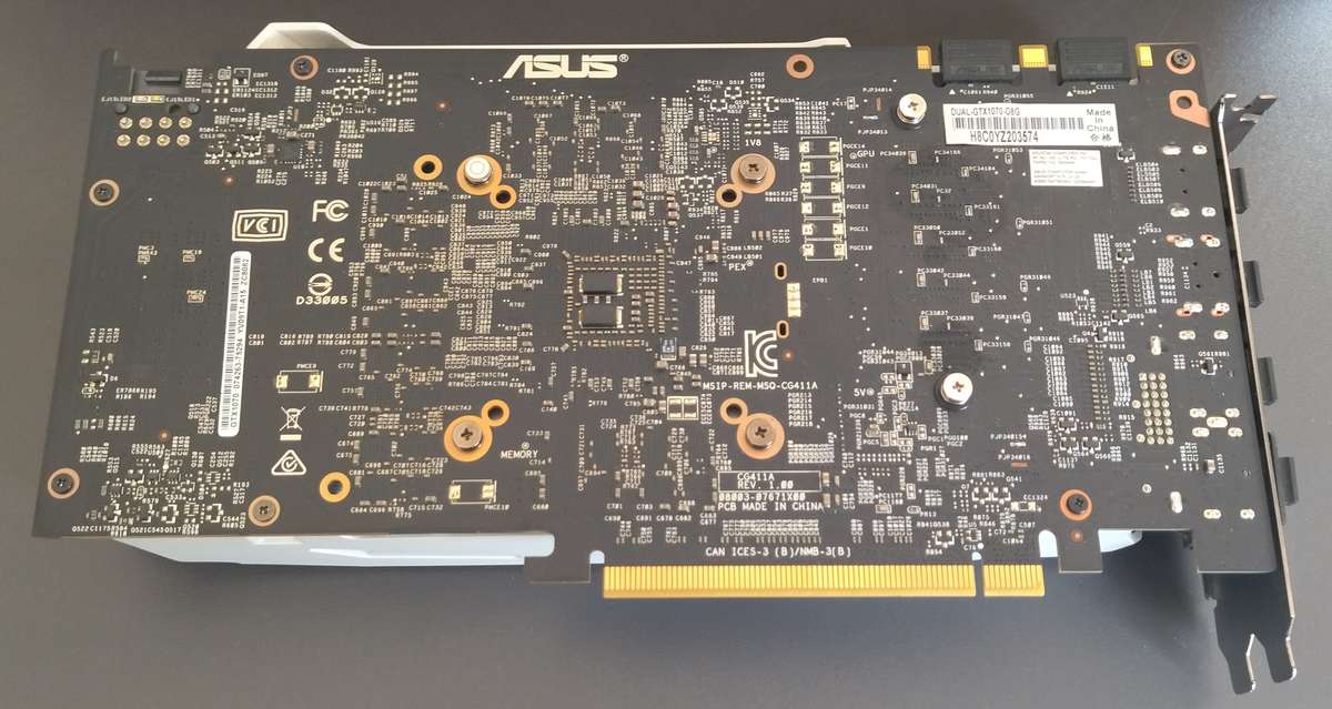 ASUS Geforce GTX 1070 DUAL OC