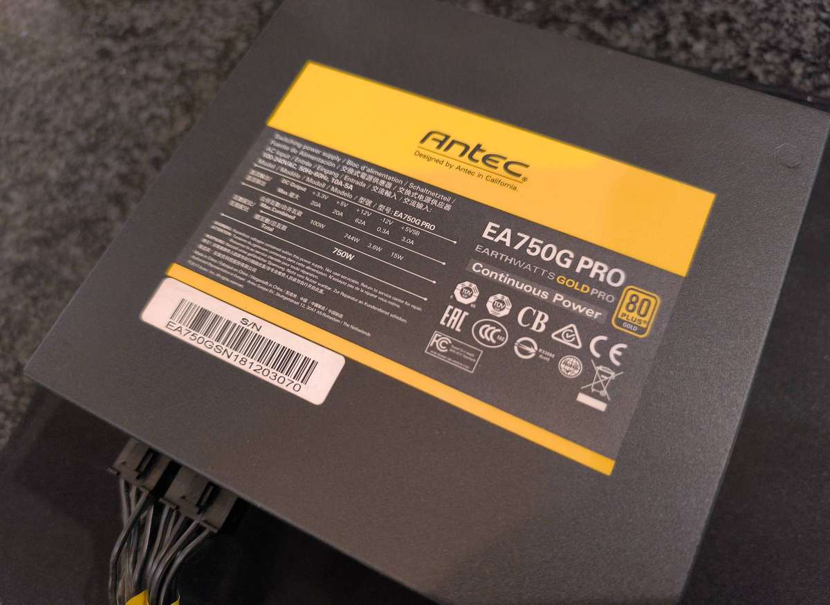 750W GOLD PRO - Antec EAG PSU