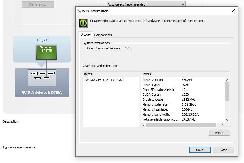 ASUS Geforce GTX 1070 DUAL OC - 8GB