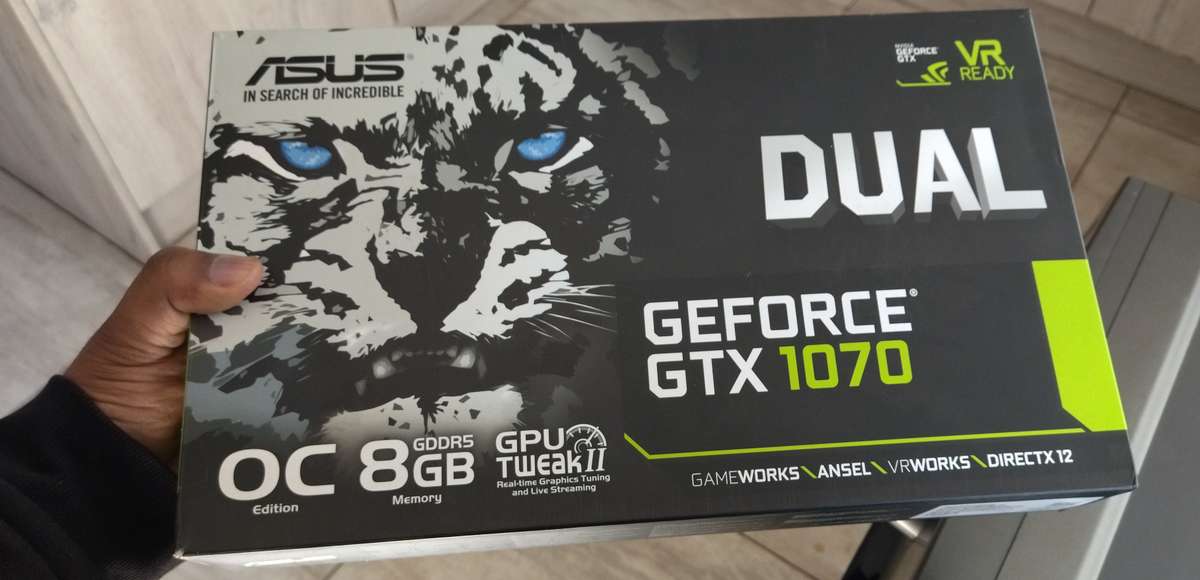 ASUS Geforce GTX 1070 DUAL OC
