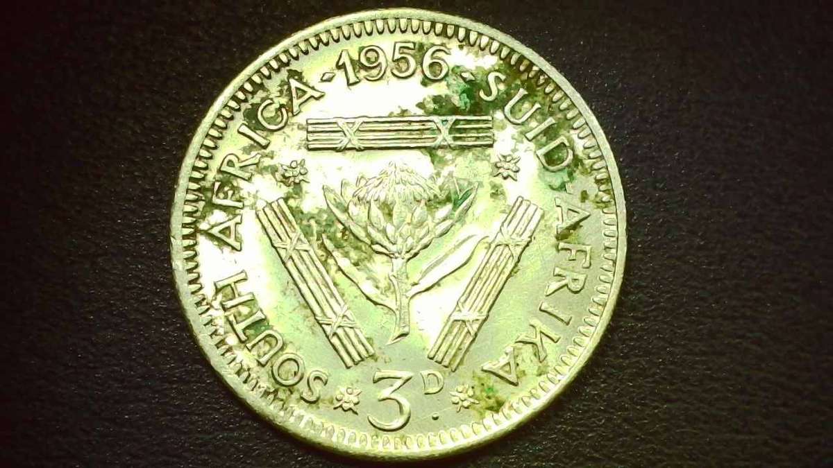 1956 South-African Union 3d (Tickey) -  0041