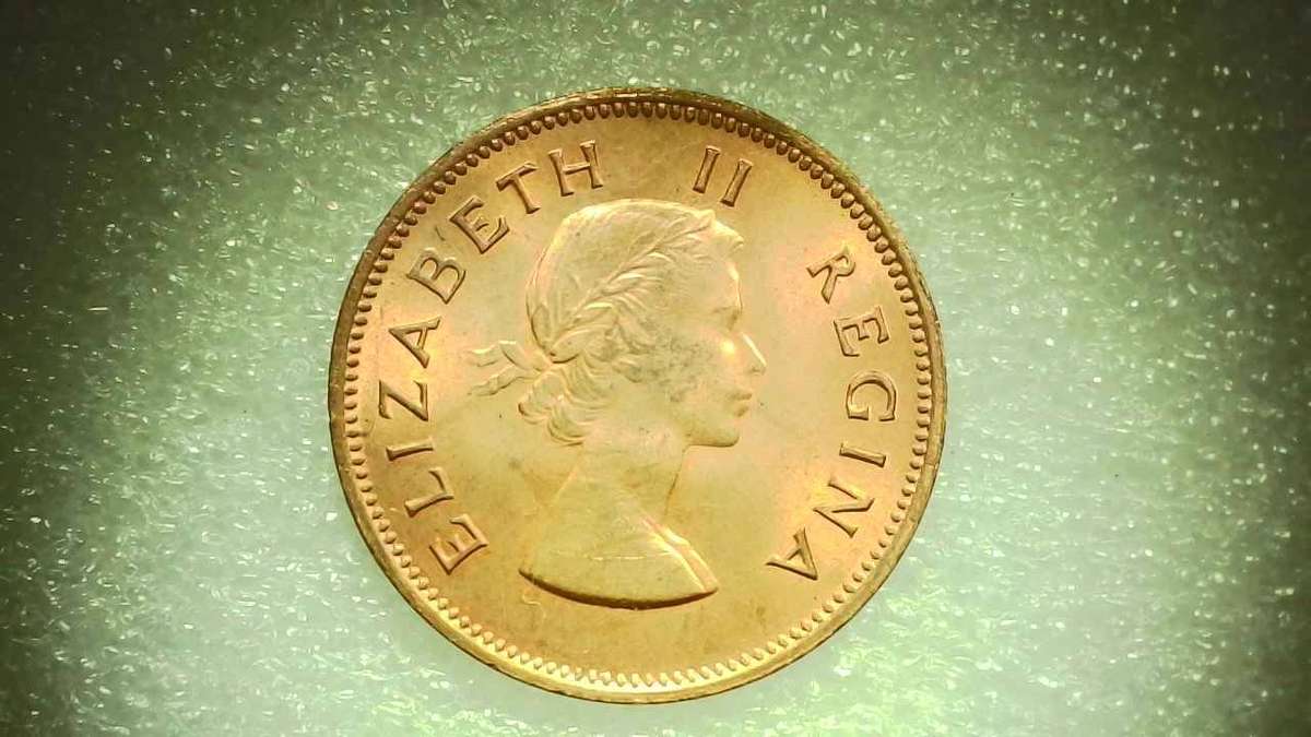 1960 SAU 1/2 Penny - PROOF Coin - 0046