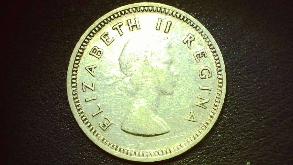 1959 South-African Union 3d (Tickey)  -  0050