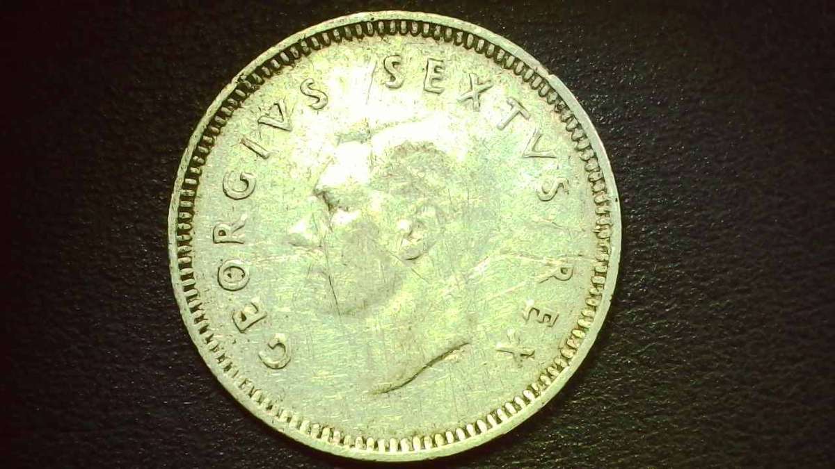 1952 South-African Union 3d (Tickey)  -  0062
