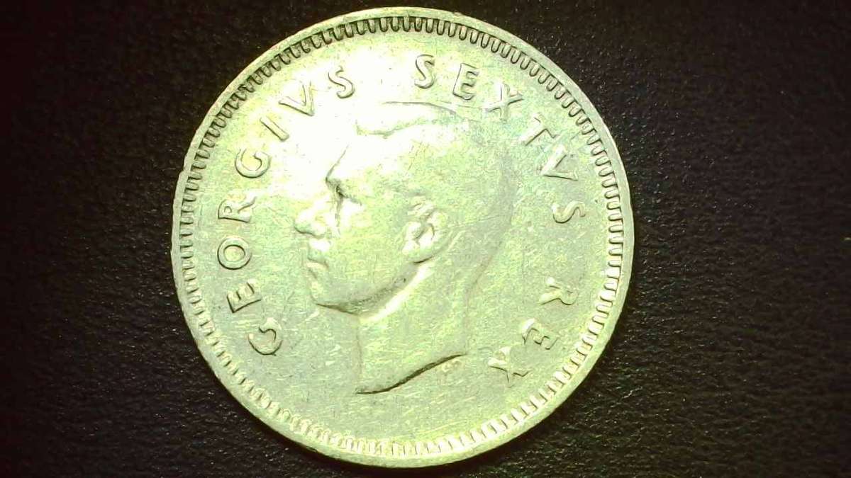 1952 South-African Union 3d (Tickey)  - 0067
