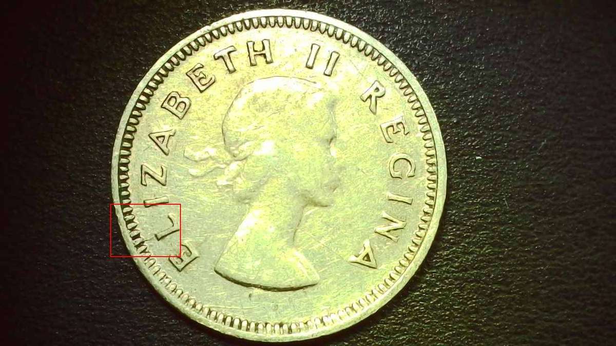 1951 South-African Union 3d (Tickey)  - 0086