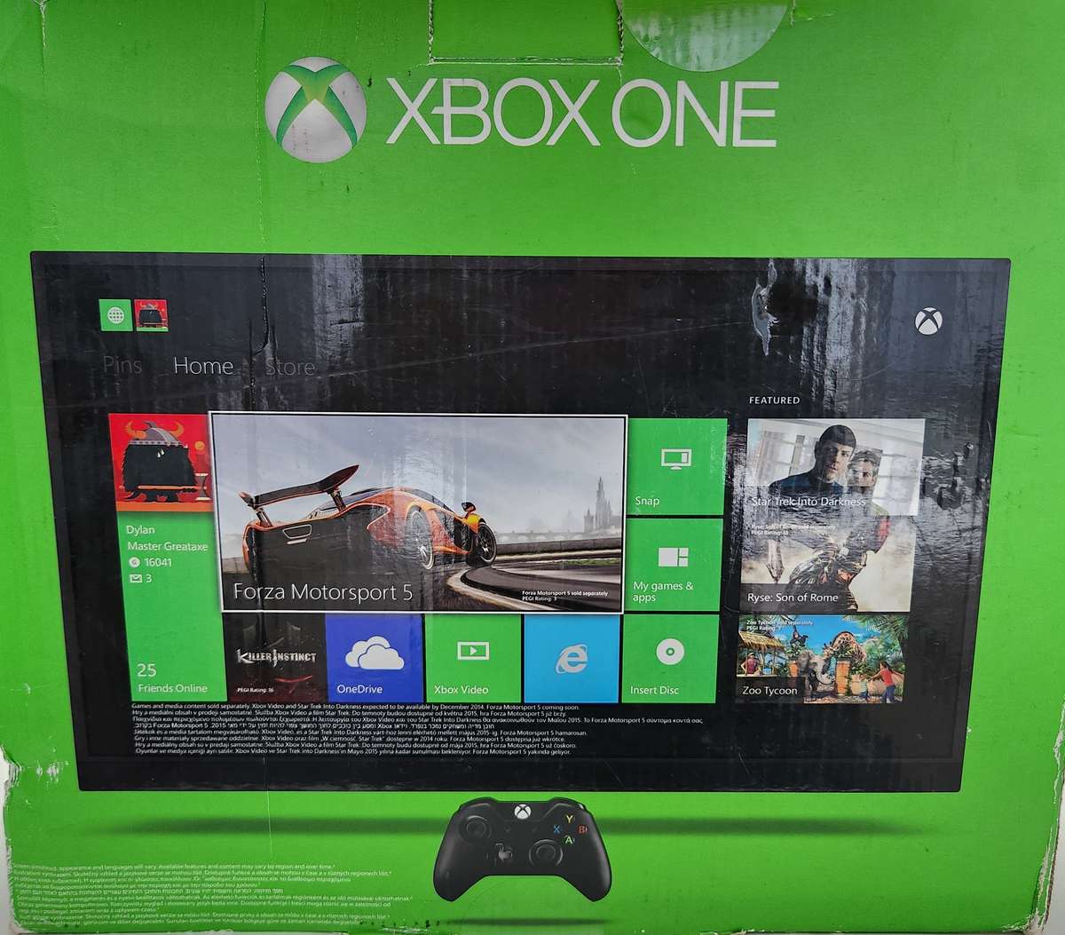 XBOX ONE CONSOLE + 1 CONTROLLER  - MODEL 1540  up for Grabs - ****** R30 SHIPPING *****