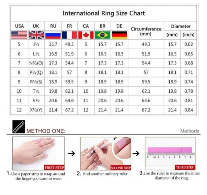 6mm Stainless Steel Ring Size 6